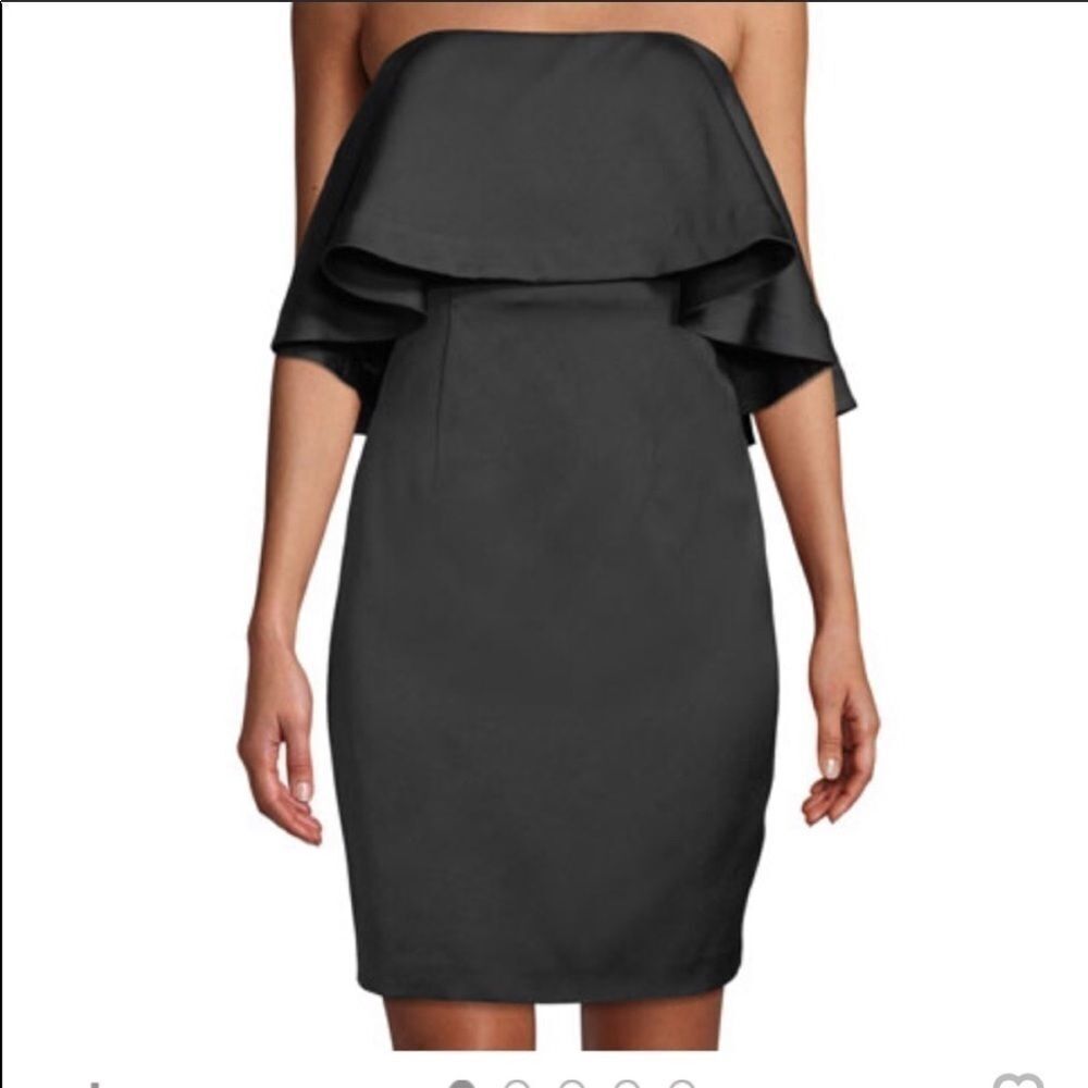 NWT Zac for Zac Posen Janey ruffle mini dress sz 4